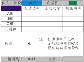 三相多功能伏安相位表的使用方法